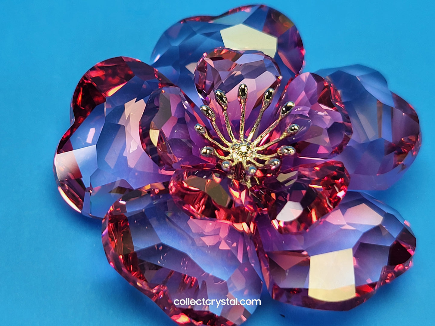 PARADISE FLOWERS – DAROSE CRYSTAL RED BLOSSOM # 956808 MIB