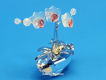 MEMORIES – ORCHID Flowers in RHODIUM Pot # 869948