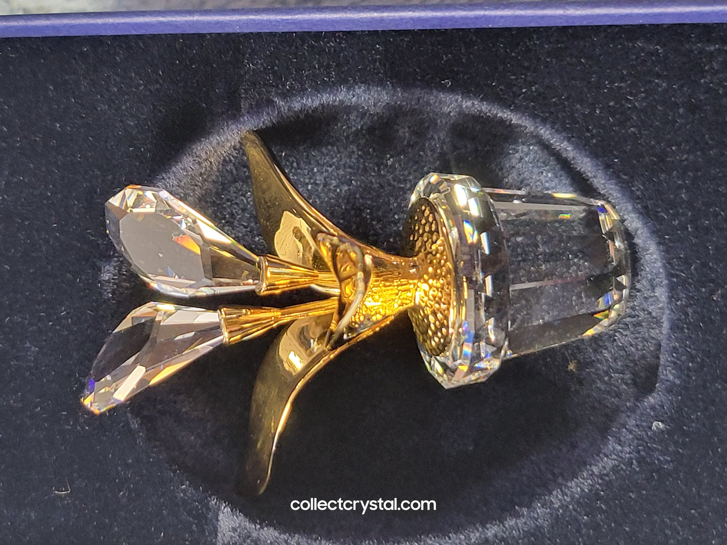 Memories Calla Lilies figurine # 675654 gold