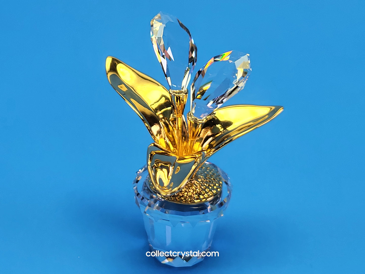 Memories Calla Lilies figurine # 675654 gold