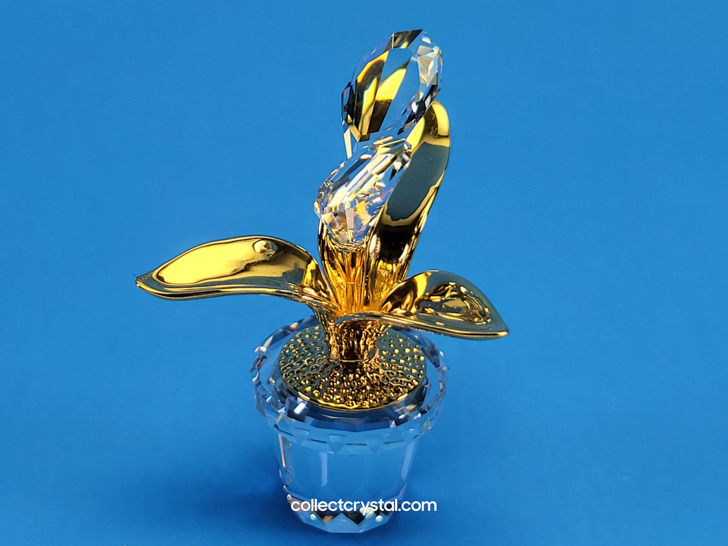 Memories Calla Lilies figurine # 675654 gold