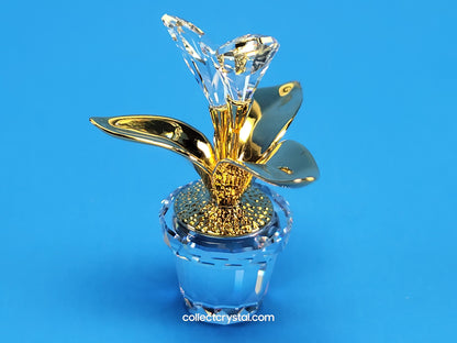Memories Calla Lilies figurine # 675654 gold