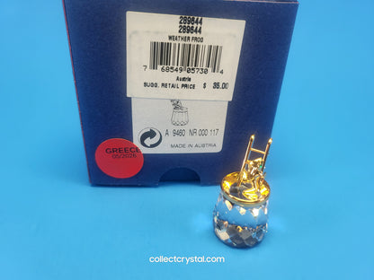CRYSTAL MEMORIES – WEATHER FROG GOLD # 289644 / 9460 NR 000 117
