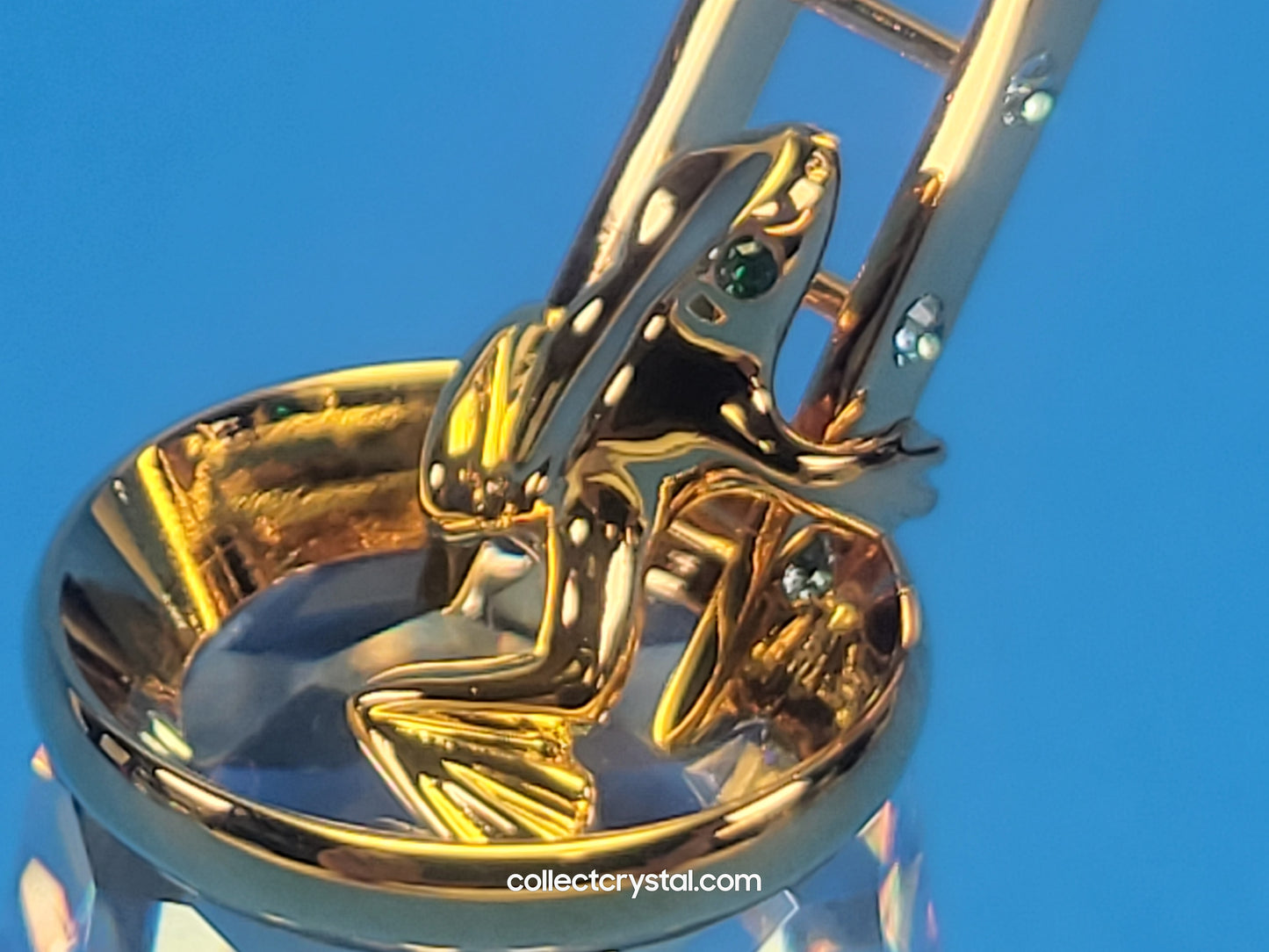 CRYSTAL MEMORIES – WEATHER FROG GOLD # 289644 / 9460 NR 000 117