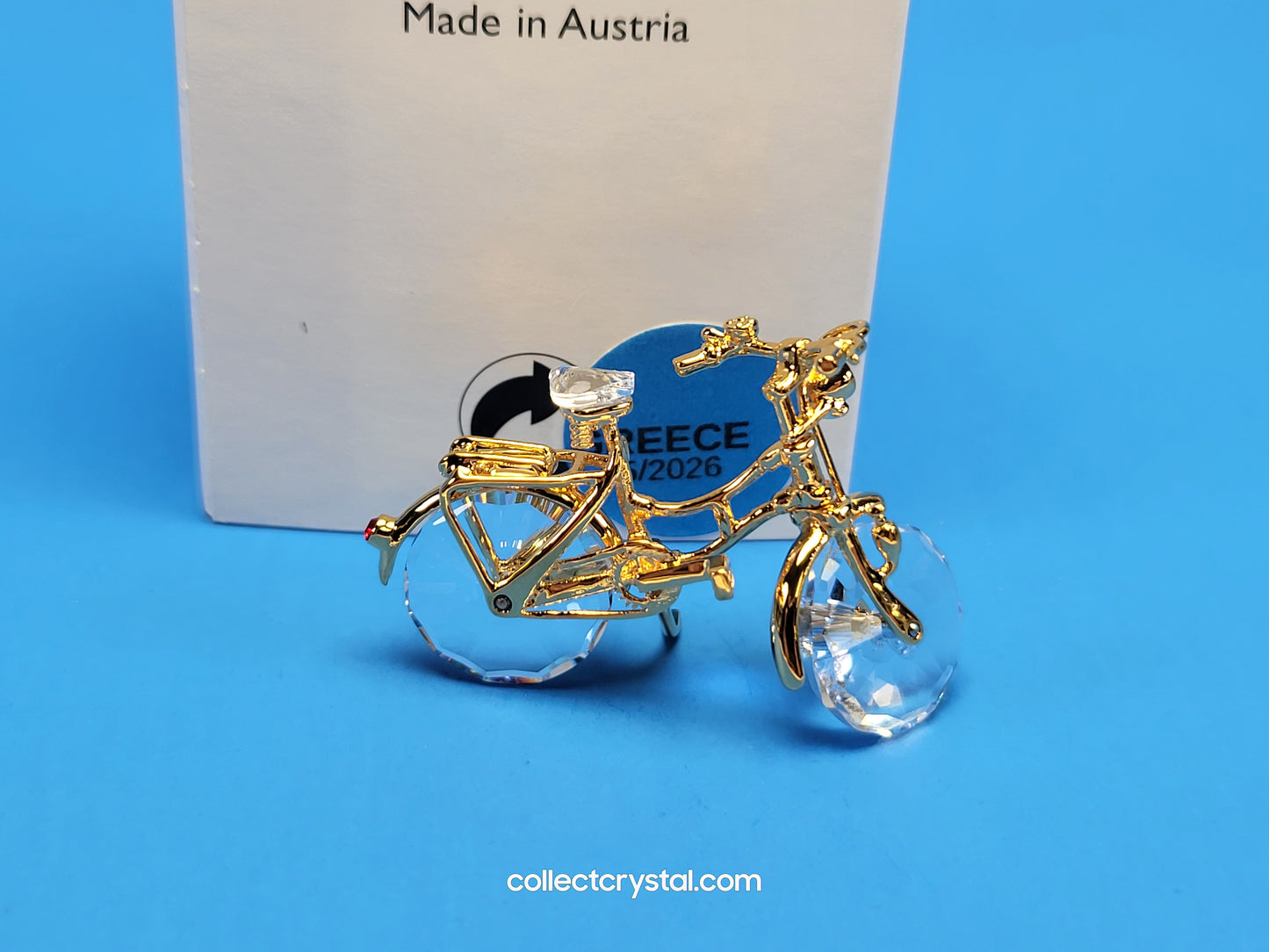 Memories Classics Bicycle 265818 Gold Tone