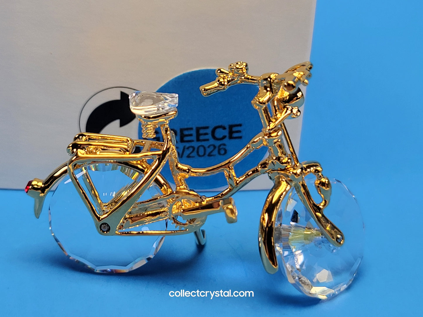 Memories Classics Bicycle 265818 Gold Tone