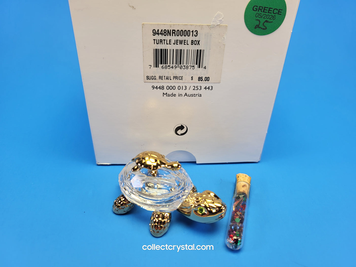 SECRETS – TURTLE JEWEL BOX GOLD 253443