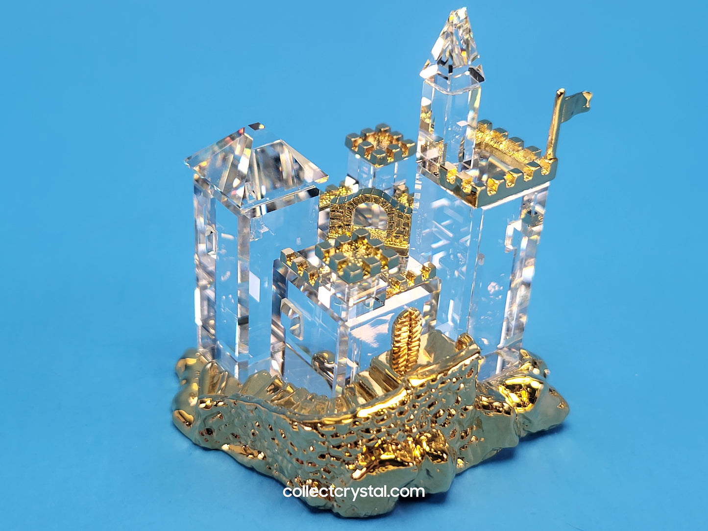 Crystal Memories Journeys - Gold Castle Figurine # 243449