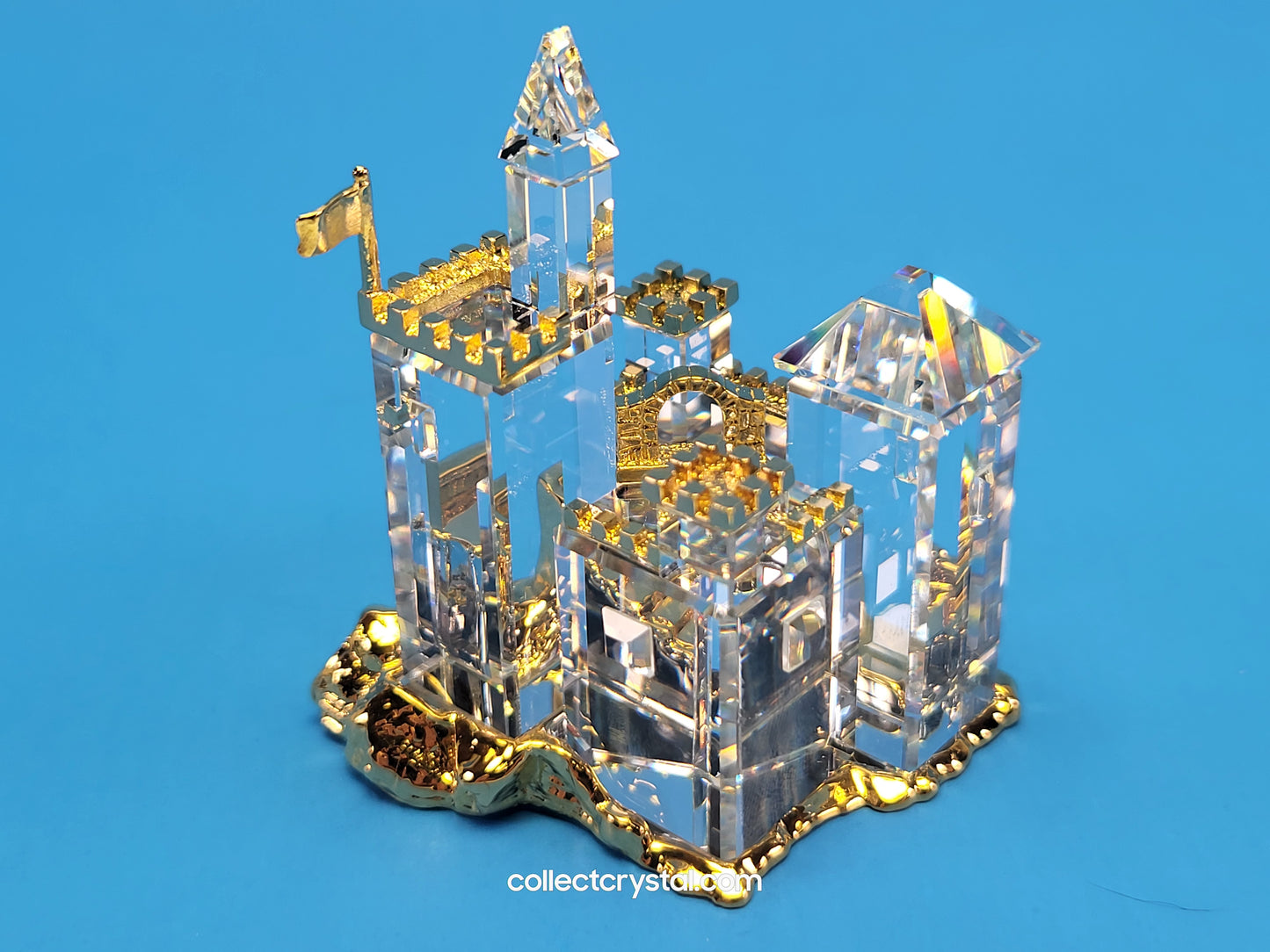 Crystal Memories Journeys - Gold Castle Figurine # 243449