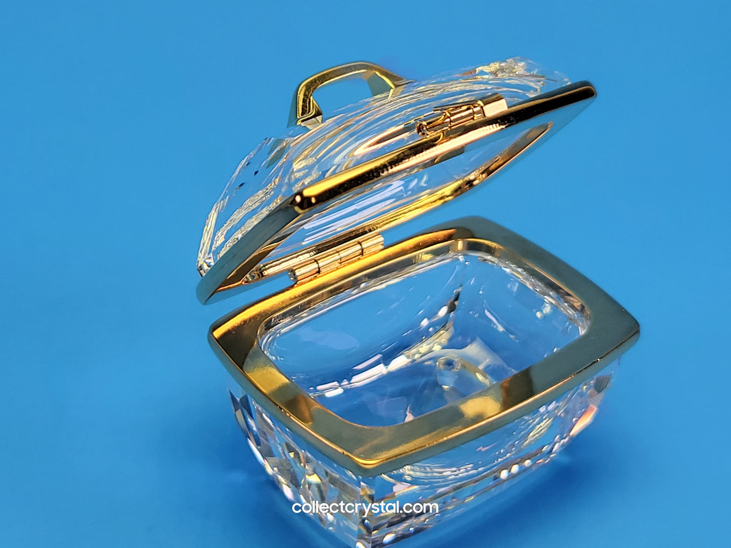 SECRETS – BEAUTY CASE GOLD W / CRYSTALS # 210819