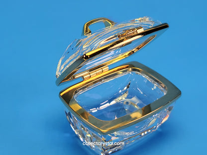 SECRETS – BEAUTY CASE GOLD W / CRYSTALS # 210819