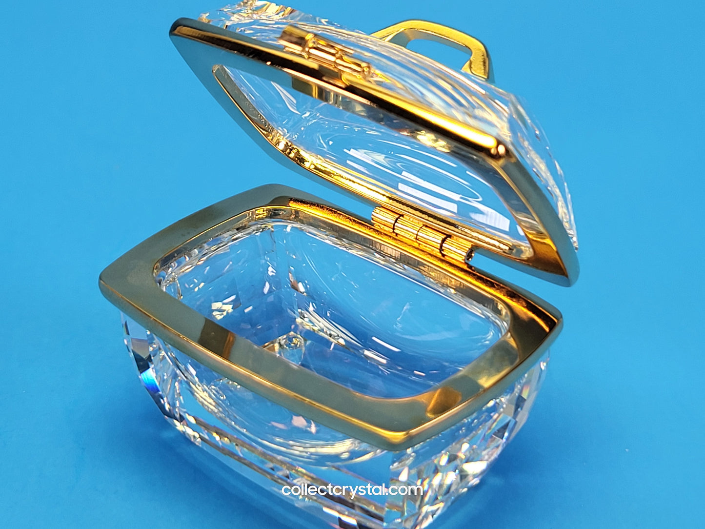 SECRETS – BEAUTY CASE GOLD W / CRYSTALS # 210819