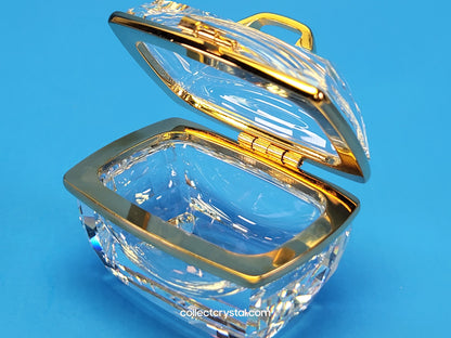 SECRETS – BEAUTY CASE GOLD W / CRYSTALS # 210819