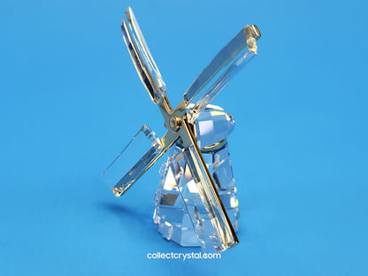Crystal Memories Windmill Figurine Gold Journeys # 266301