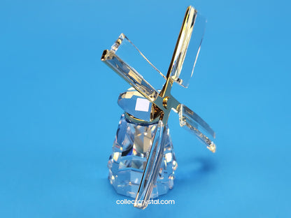 Crystal Memories Windmill Figurine Gold Journeys # 266301