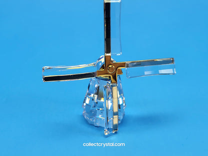 Crystal Memories Windmill Figurine Gold Journeys # 266301