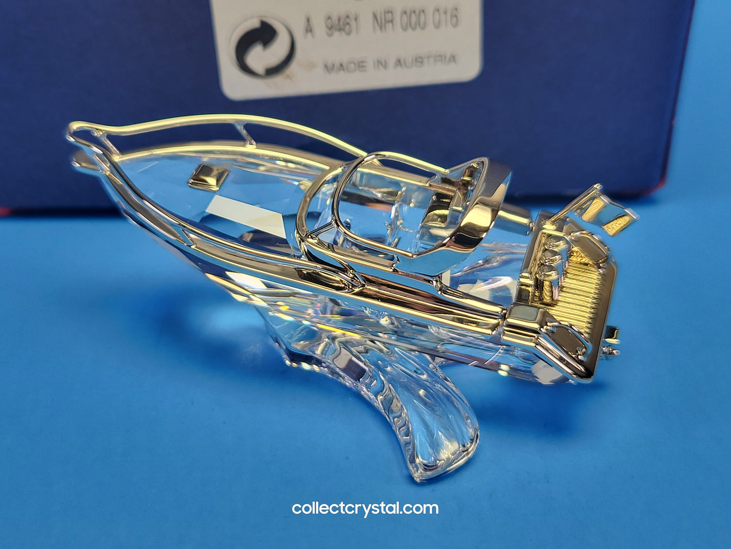CRYSTAL MEMORIES – POWER BOAT RHODIUM 272554