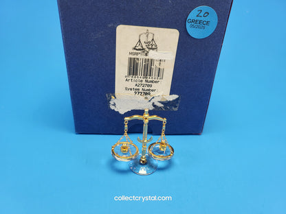 CRYSTAL MEMORIES – BALANCE SCALE GOLD 272709 MISSING 1 WEIGHT