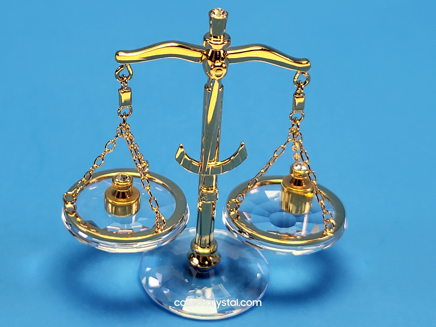 CRYSTAL MEMORIES – BALANCE SCALE GOLD 272709 MISSING 1 WEIGHT