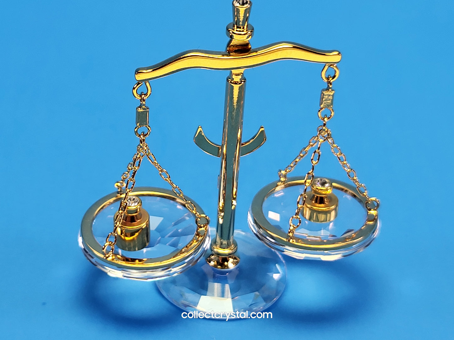 CRYSTAL MEMORIES – BALANCE SCALE GOLD 272709 MISSING 1 WEIGHT