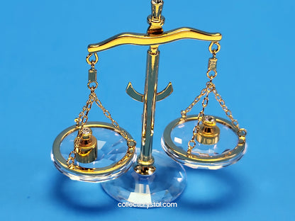 CRYSTAL MEMORIES – BALANCE SCALE GOLD 272709 MISSING 1 WEIGHT