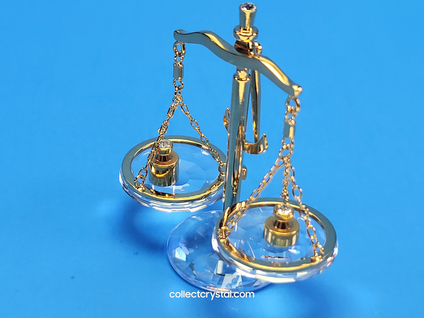 CRYSTAL MEMORIES – BALANCE SCALE GOLD 272709 MISSING 1 WEIGHT
