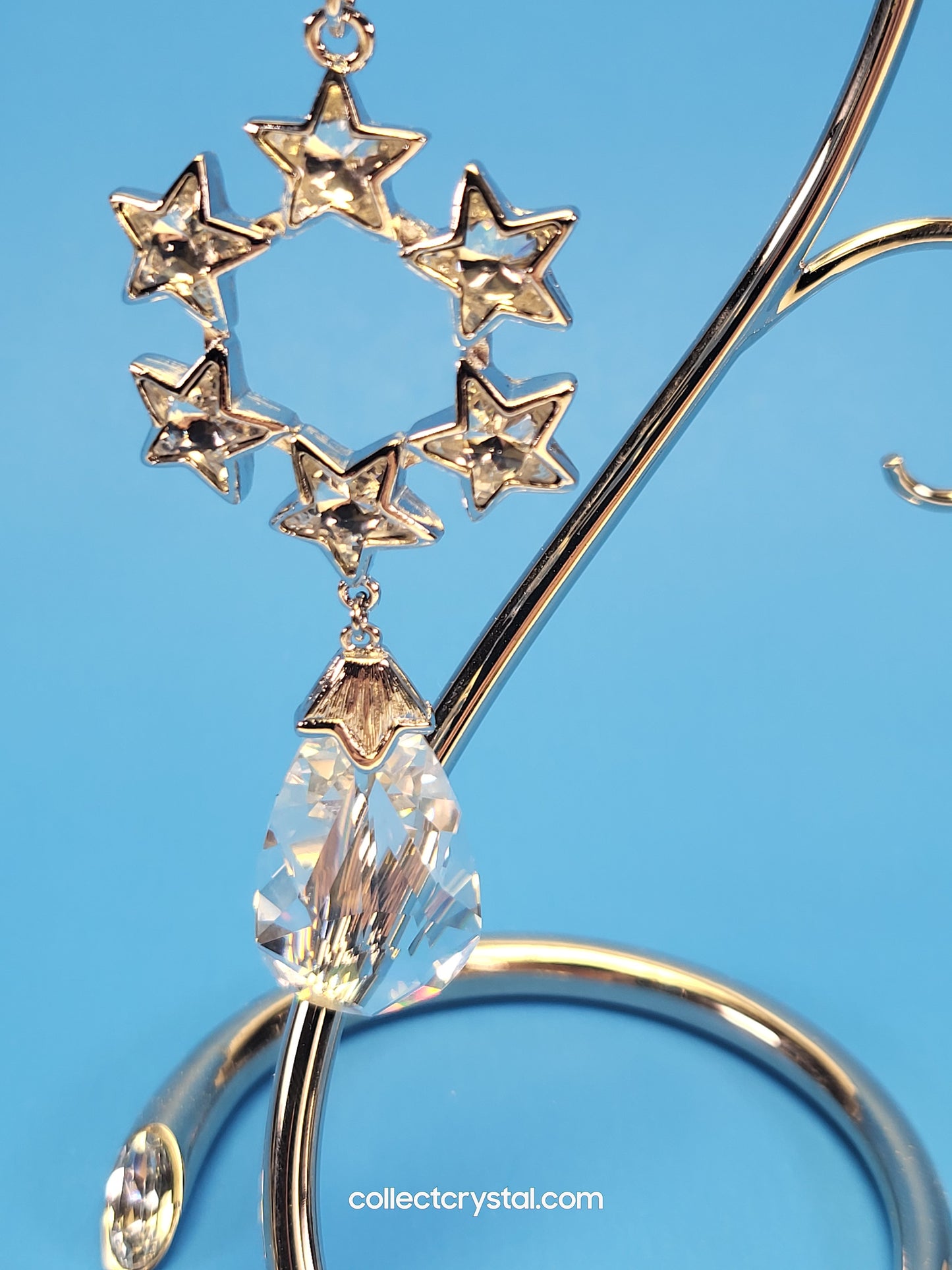 CHRISTMAS ORNAMENT – TEARDROP STAR WREATH (USA) 1299916
