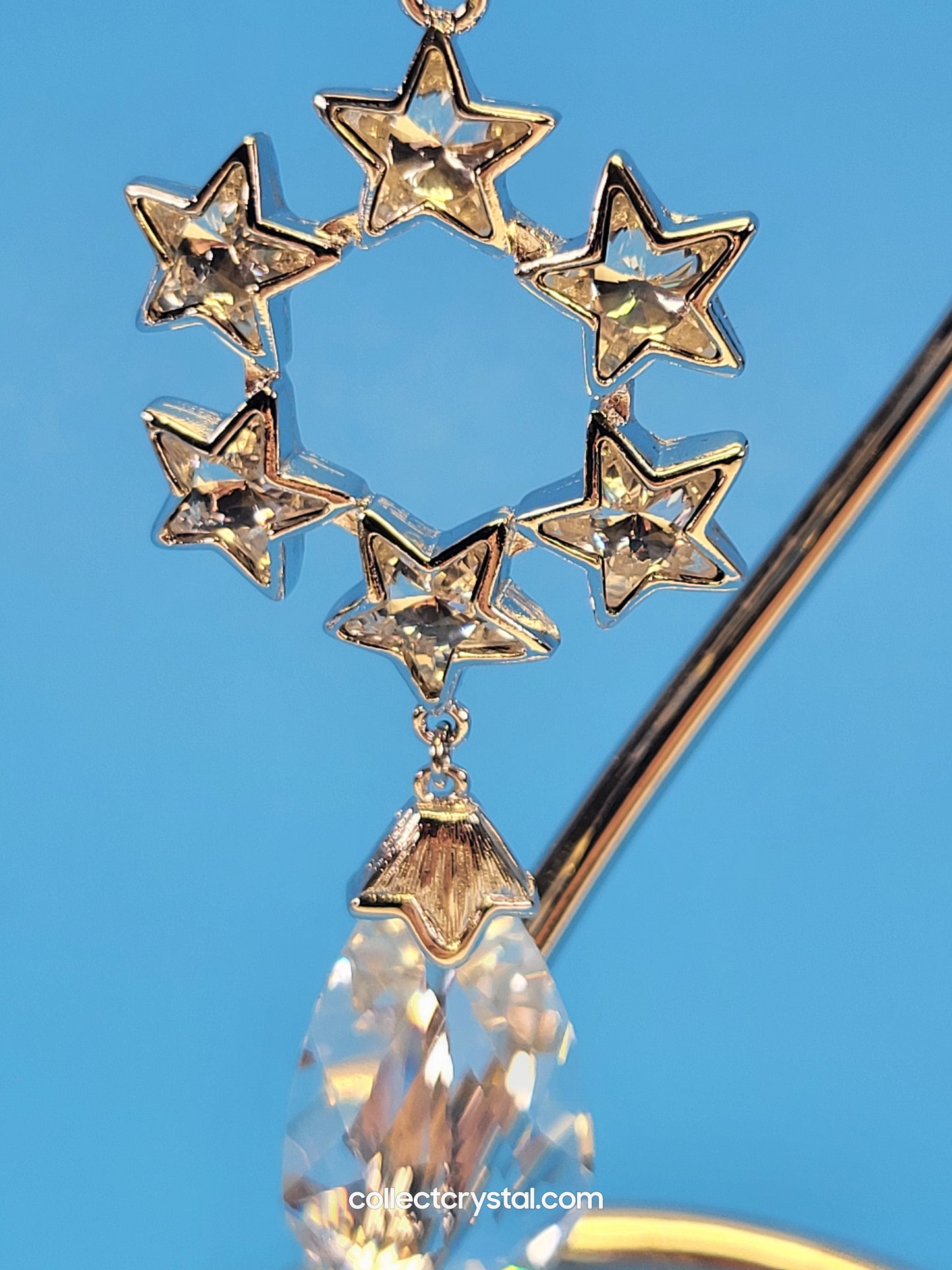 CHRISTMAS ORNAMENT – TEARDROP STAR WREATH (USA) 1299916