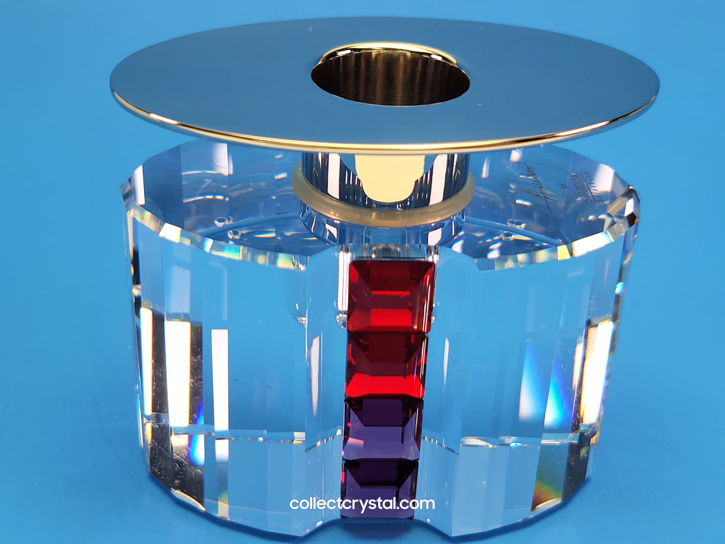 Giftware - CANDLEHOLDER – RAINBOW SIAM/FUCHSIA 280707