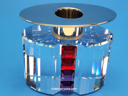 Giftware - CANDLEHOLDER – RAINBOW SIAM/FUCHSIA 280707