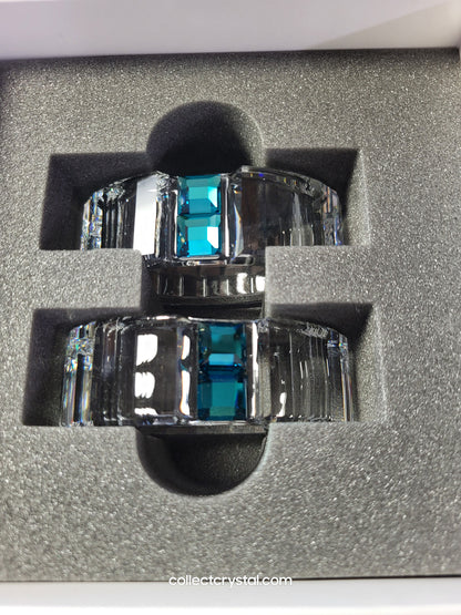 NAPKIN RING – RAINBOW BLUE ZIRCON (SET OF 2) 276675