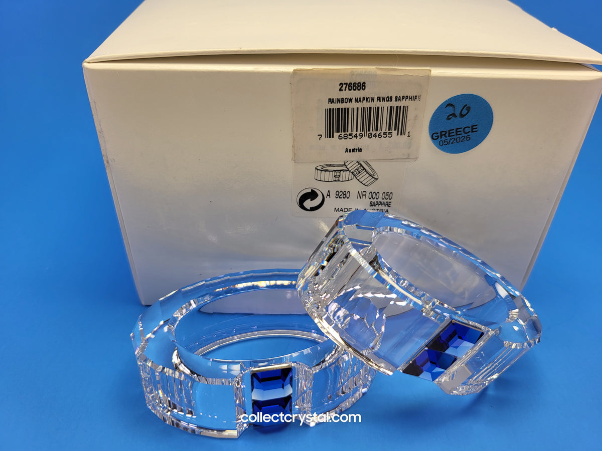 NAPKIN RING – RAINBOW SAPPHIRE (SET OF 2) 276686