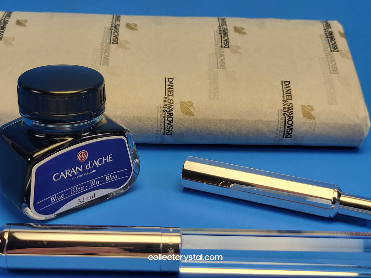 Krystallos Limited Edition Fountain Pen # 601268 Complete set mib