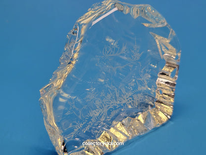 STAG SOUVENIR REVERSED-ETCHED PAPERWEIGHT # 9503 M842