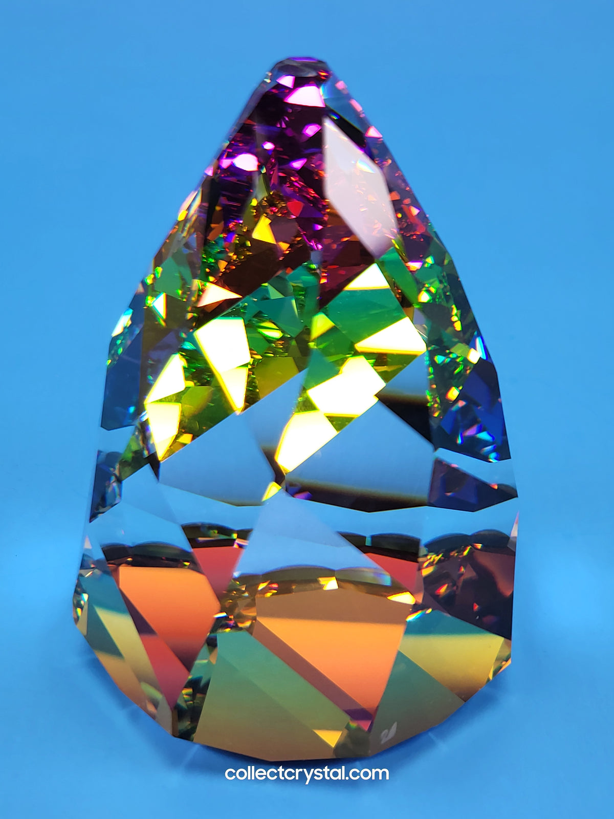 Cone Rio Genuine 1976 Paperweight Vitral Medium # 11263