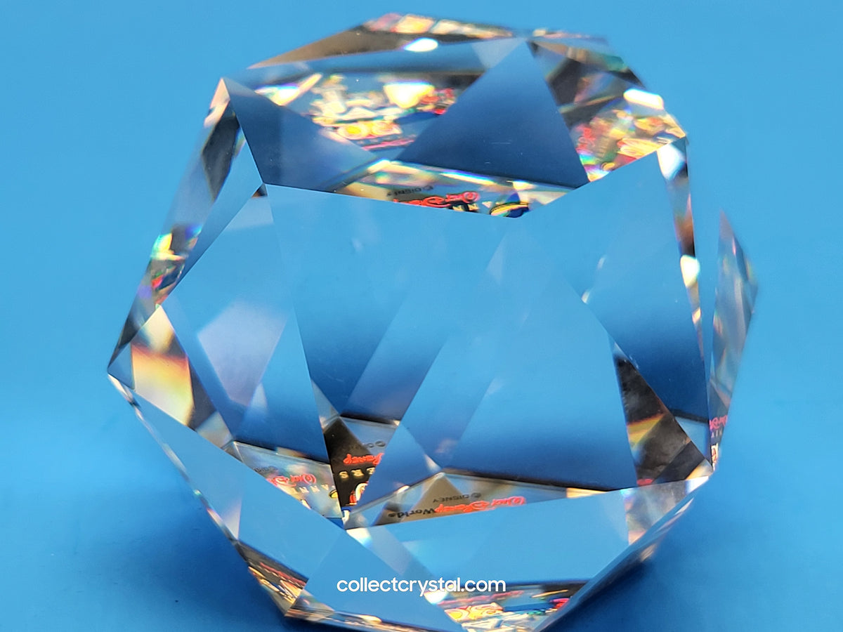 Arribas Disneyland 30th Anniversary Paperweight mib 566 / 750 # M6507