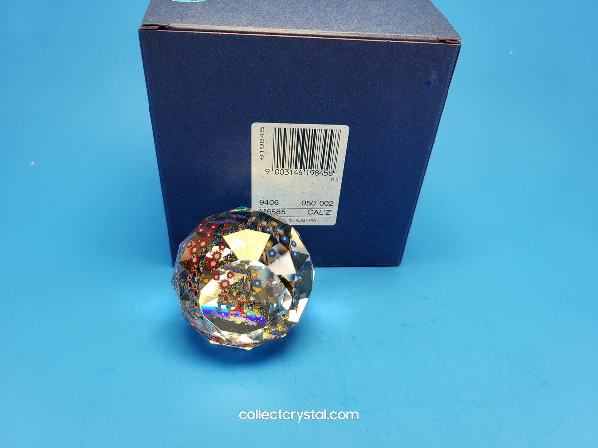 Arribas Disney Paperweight # 619845 Where the Magic Began LE 127/1000