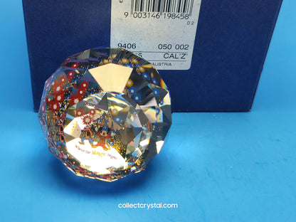 Arribas Disney Paperweight # 619845 Where the Magic Began LE 127/1000