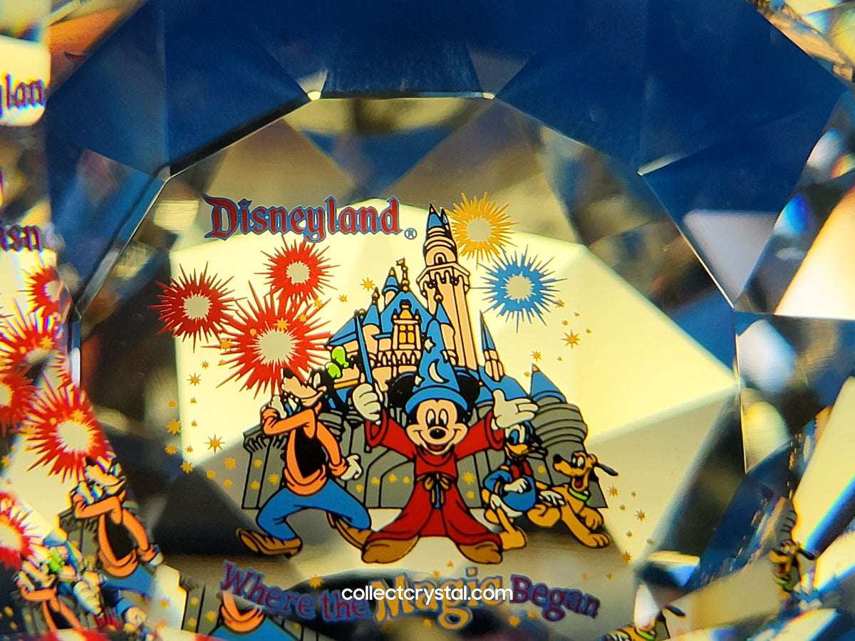 Arribas Disney Paperweight # 619845 Where the Magic Began LE 127/1000