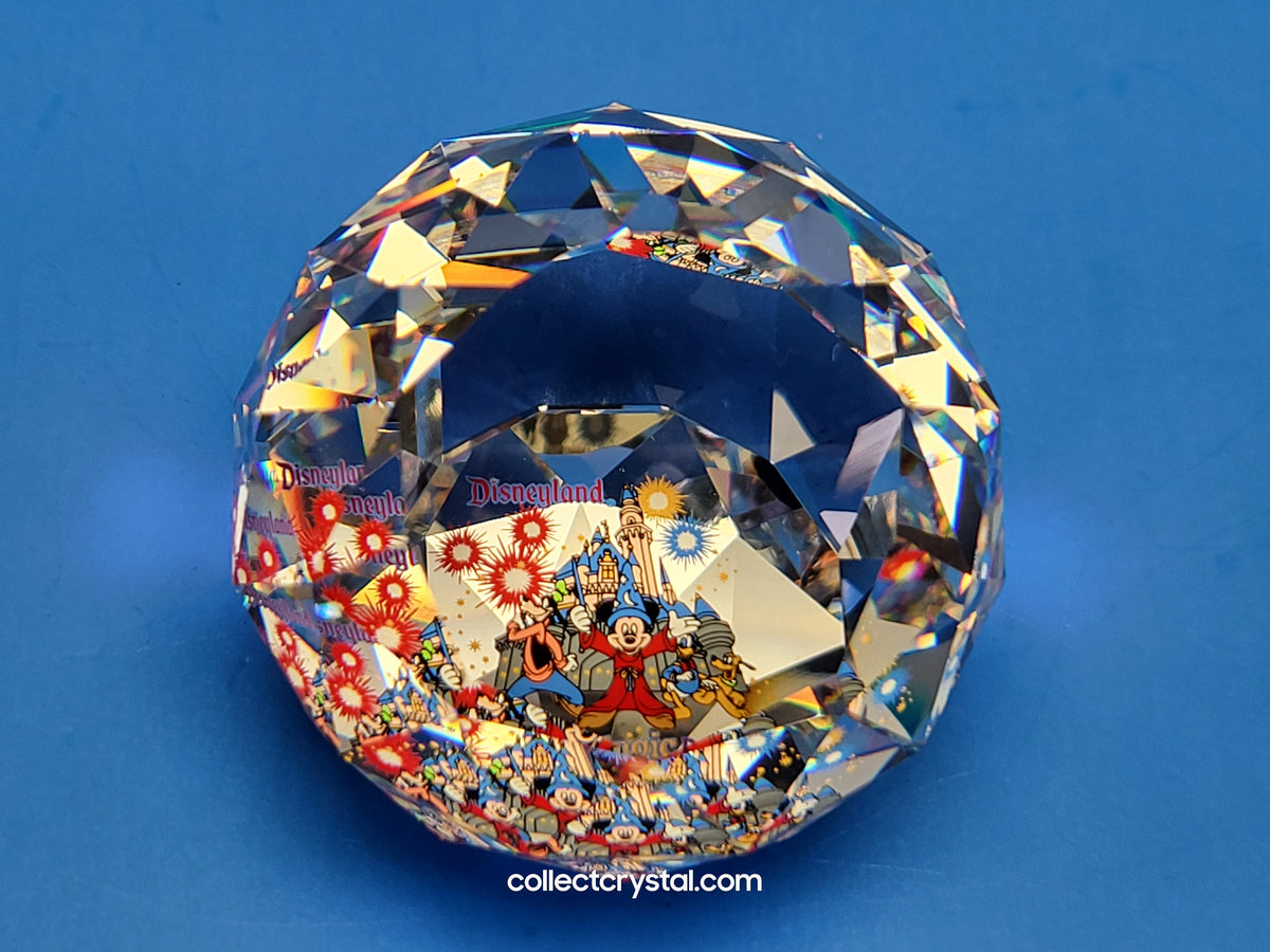 Arribas Disney Paperweight # 619845 Where the Magic Began LE 127/1000