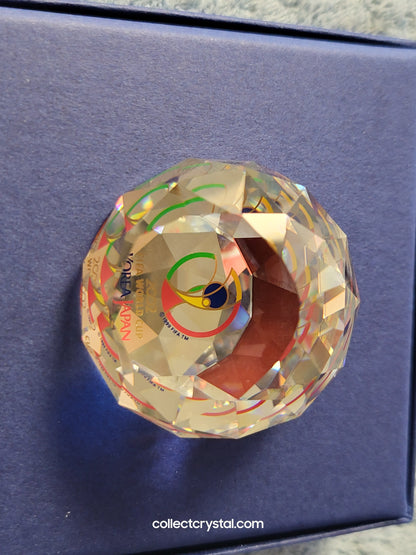 2002 FIFA World Cup Korea Japan Crystal Paperweight # 624550