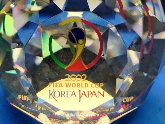 2002 FIFA World Cup Korea Japan Crystal Paperweight # 624550