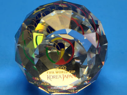 2002 FIFA World Cup Korea Japan Crystal Paperweight # 624550