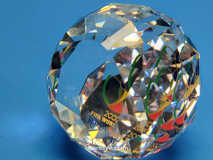 2002 FIFA World Cup Korea Japan Crystal Paperweight # 624550