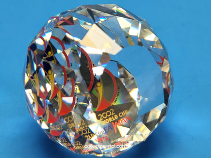 2002 FIFA World Cup Korea Japan Crystal Paperweight # 624550