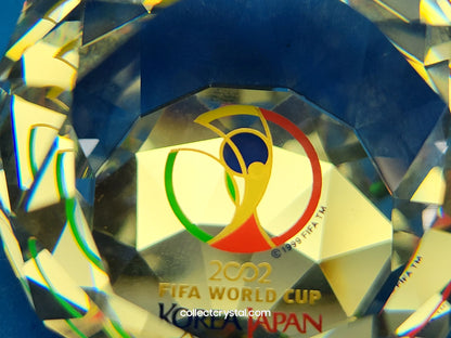2002 FIFA World Cup Korea Japan Crystal Paperweight # 624550