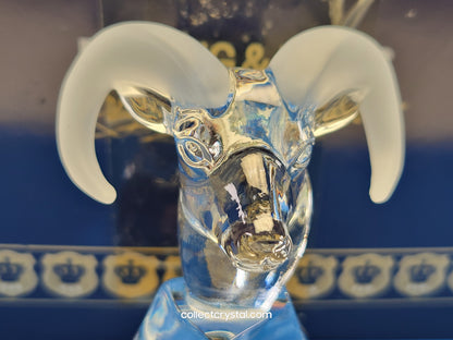 Ebeling & Reuss Ram Head or Long Horned Sheep sculpture