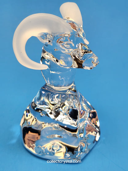 Ebeling & Reuss Ram Head or Long Horned Sheep sculpture