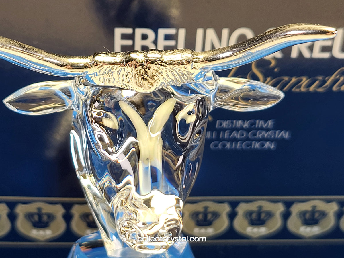 Ebeling & Reuss Steer Head or Long Horned bull sculpture # 69305