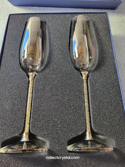 Crystalline Flutes - Champaign Glasses - Set of 2 Item # 255678